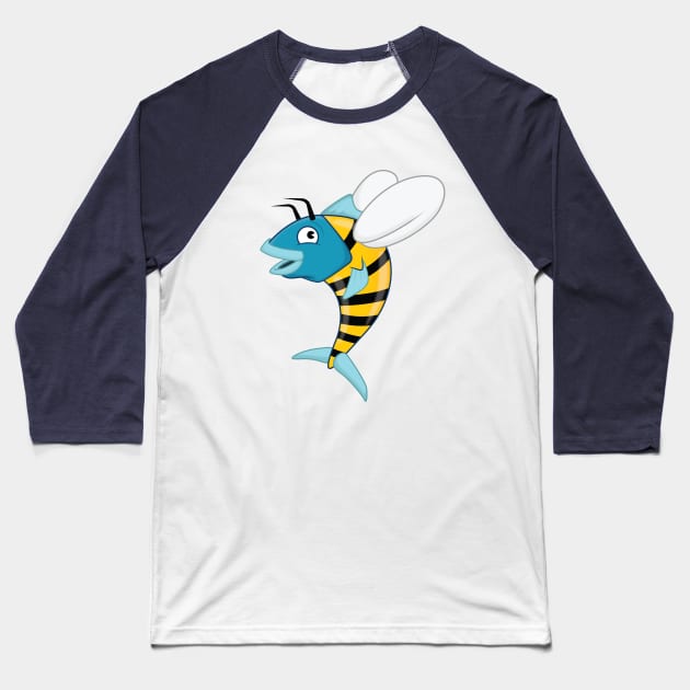 Bumblebee Tuna Baseball T-Shirt by Woah_Jonny